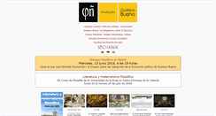 Desktop Screenshot of fgbueno.es